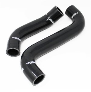 Subaru WRX STI Radiator Hose Kit - Torque Solution - Silicone - Black - `04-`07